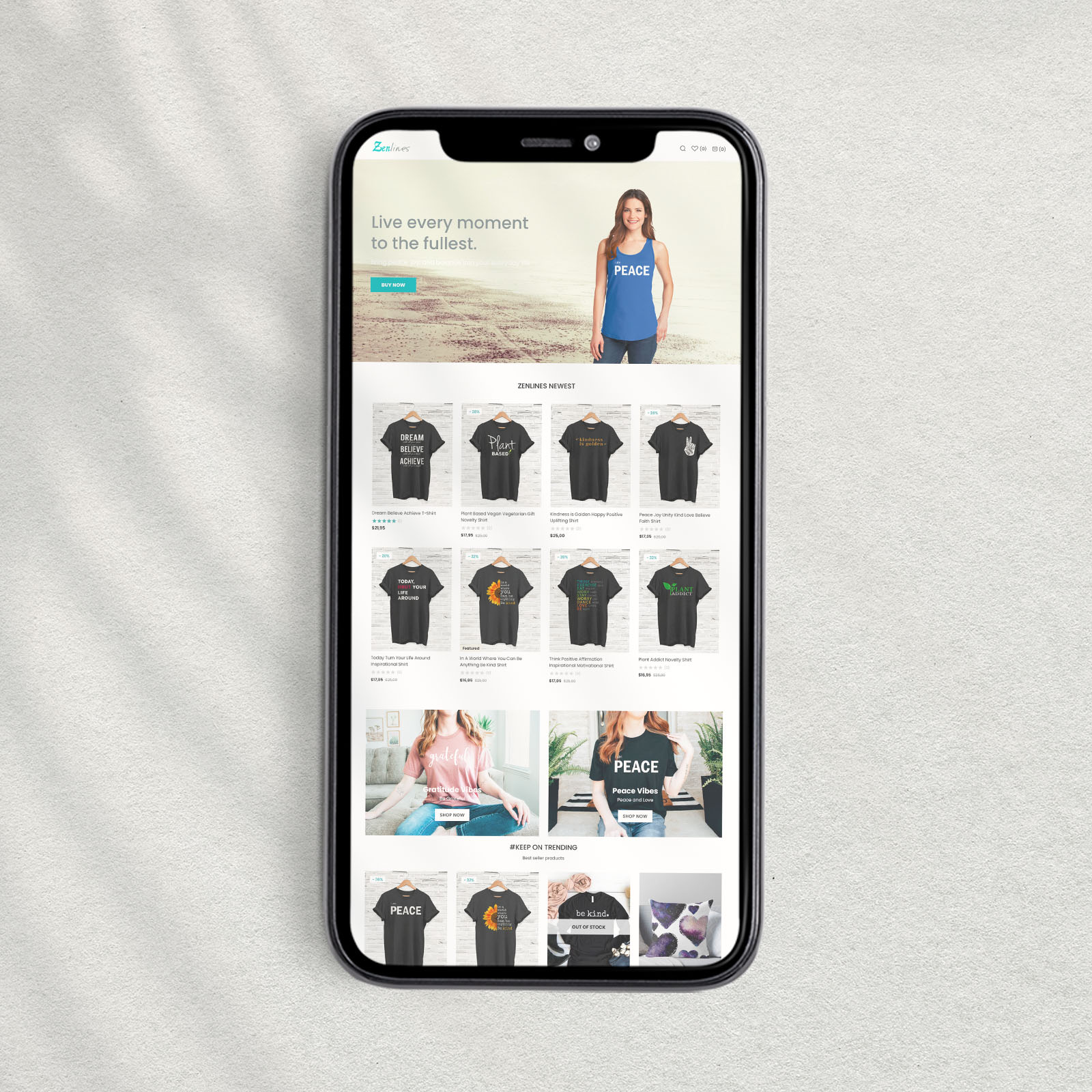 Zen Lines aims to bring peace, joy, and balance into your everyday life