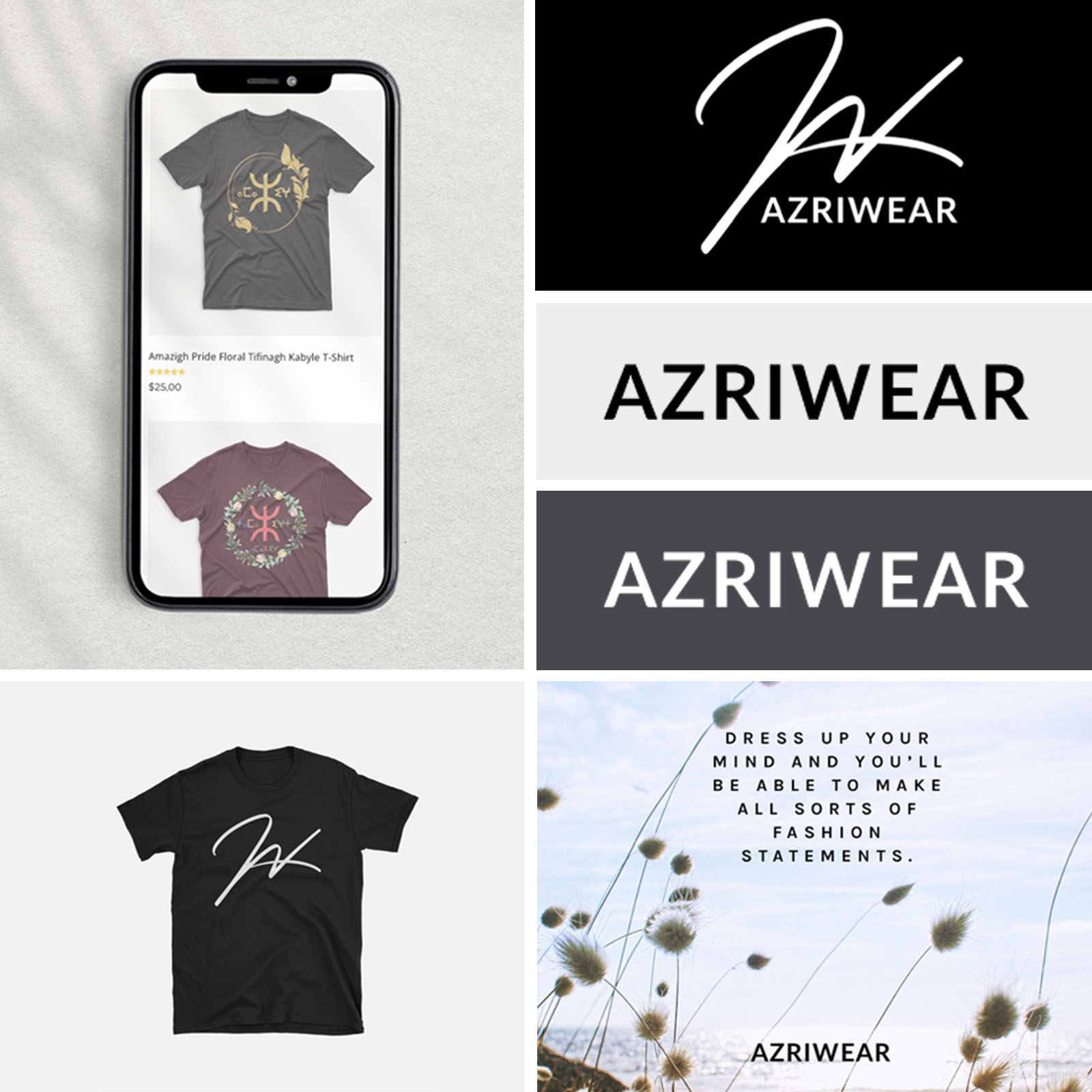 Azri Wear Inspirational Clothing Line and Accessories