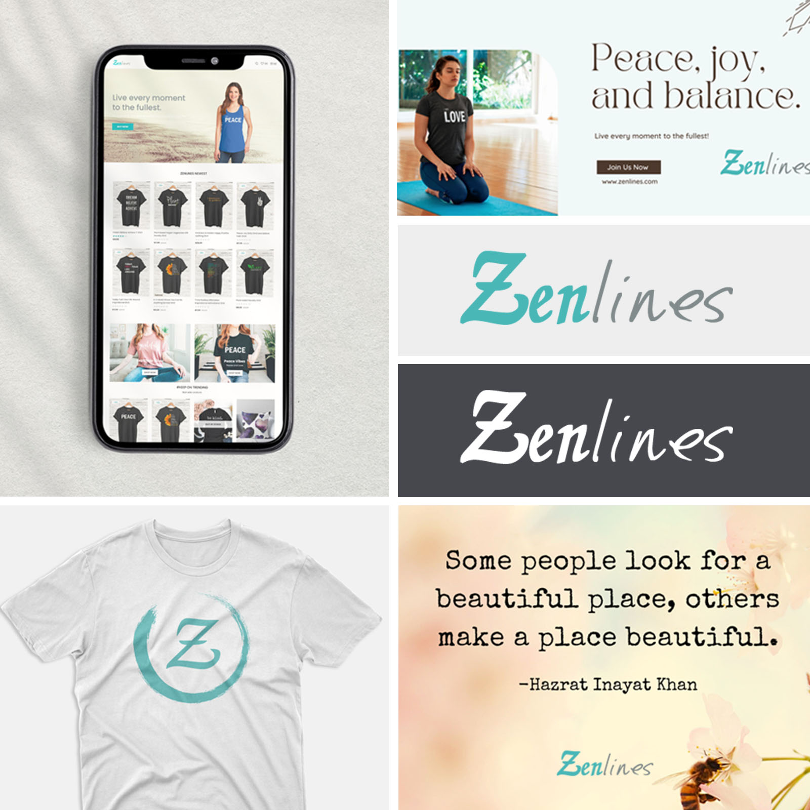 Zen Lines aims to bring peace, joy, and balance into your everyday life